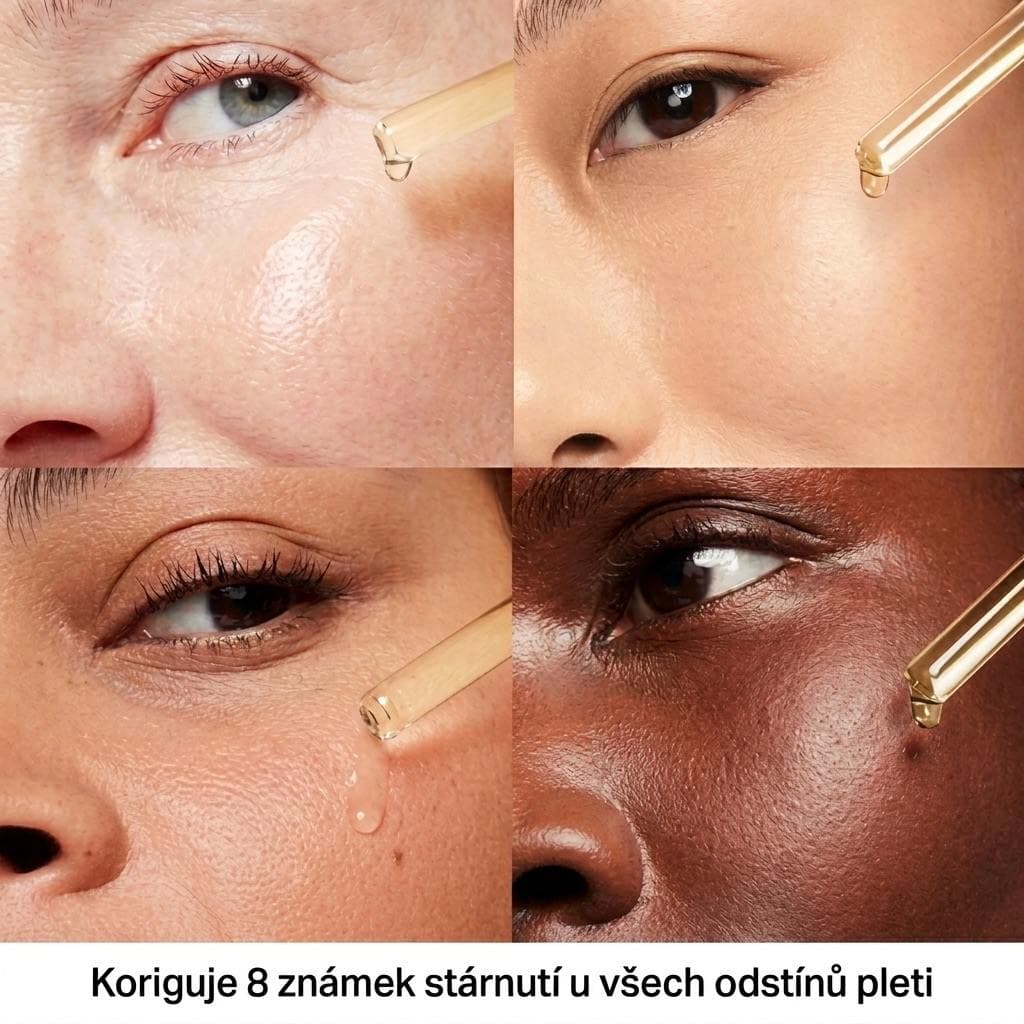 Aplikace séra C E Ferulic na pleť